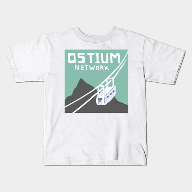 The Ostium Network Kids T-Shirt by The Ostium Network Merch Store